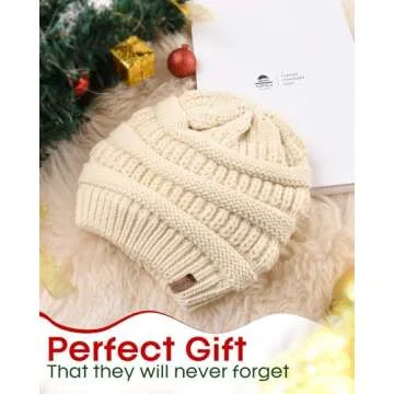 Satin Lined Winter Beanie for Women | FURTALK Beanies