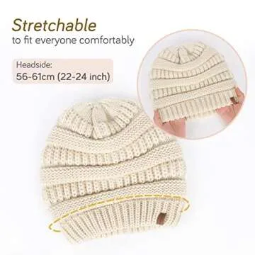 Satin Lined Winter Beanie for Women | FURTALK Beanies