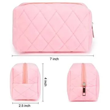 SOIDRAM Makeup Bag Travel Organizer Stylish & Spacious