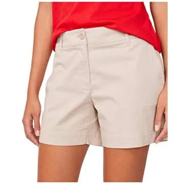 Nautica Women's Comfort Cotton Shorts - Stylish & Comfy