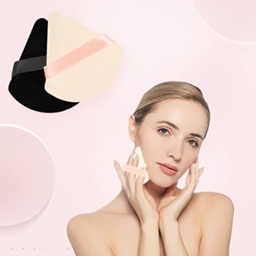 Pimoys 12 Pieces Powder Puff for Flawless Makeup Application