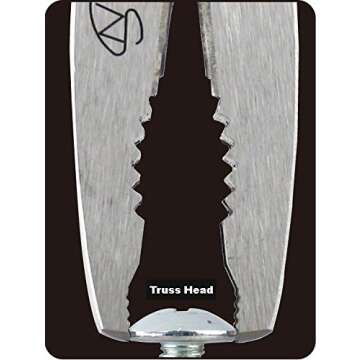 ENGINEER PZ-58 Screw Removal Pliers Extractor Pliers (Combination Pliers), with unique non-slip jaws for quickly removal of damaged or rusted fasteners