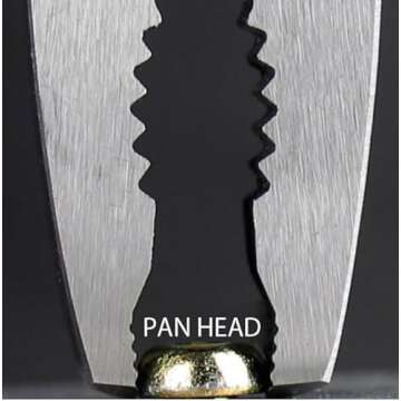 ENGINEER PZ-58 Screw Removal Pliers Extractor Pliers (Combination Pliers), with unique non-slip jaws for quickly removal of damaged or rusted fasteners