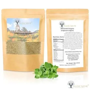 WILD GREEK HERBS DRIED PREMIUM QUALITY- from Mount Olympus Handpicked and Air-Dried in DoyPack with ...