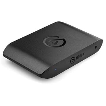 Elgato HD60 X External Capture Card & Chat Link Pro – Audio Adapter, for PS5, PS4, Nintendo Switch...