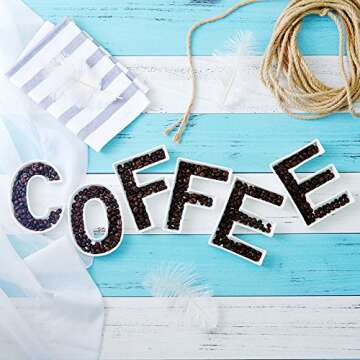 Coffeezone Small Candy Dishes in Porcelain Name Letters for House Party Decor and Gifts (Letter K)