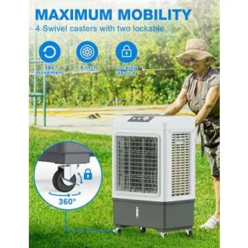 AOLOS Portable Evaporative Cooler for Summer Relief