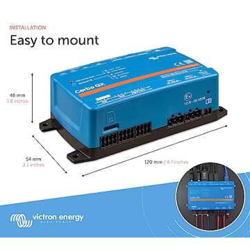 Victron Energy Cerbo GX for System Monitoring and Control - Remote Access and Control with Victron Remote Monitoring (VRM) & VictronConnect App - Compatible with Marine MFD's