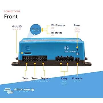 Victron Energy Cerbo GX for System Monitoring and Control - Remote Access and Control with Victron Remote Monitoring (VRM) & VictronConnect App - Compatible with Marine MFD's