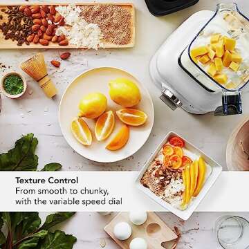 KitchenAid K400 Variable Speed Blender with Tamper - KSB4028 - Contour Silver, 56 ounces