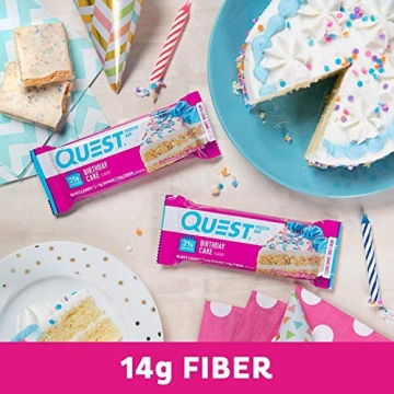 Quest Birthday Cake Protein Bars - High Protein Low Carb