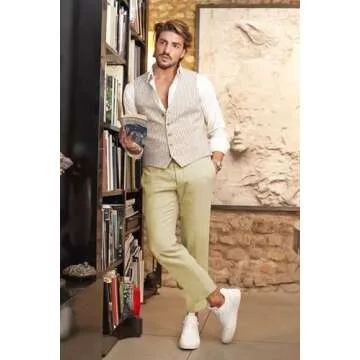 Shop COOFANDY Men's Lightweight Elastic Waist Pants