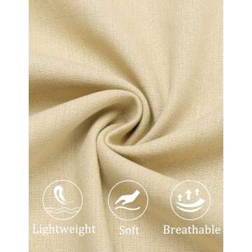 Shop COOFANDY Men's Lightweight Elastic Waist Pants