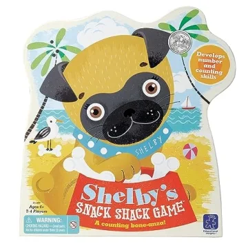 Shelby's Snack Shack Board Game for Preschoolers Ages 3-5