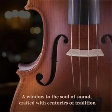 ALLSET 4/4 Stradivari Violin Set for Beginners