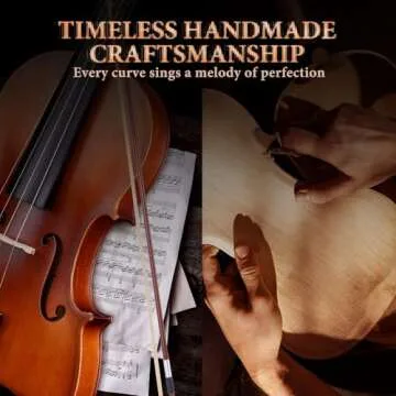 ALLSET 4/4 Stradivari Violin Set for Beginners