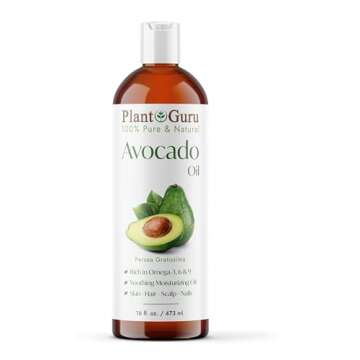 Carrier Oil Variety Set 16 oz Cold Pressed 100% Pure Natural Almond, Avocado, Coconut Fractionated, Grapeseed. For Aromatherapy Essential Oils, Skin & Hair Growth Moisturizer. Perfect for Body Massage