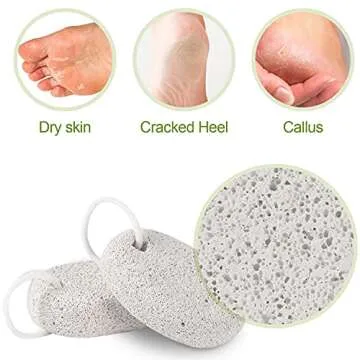 Natural Pumice Stone Set for Foot and Hand Care
