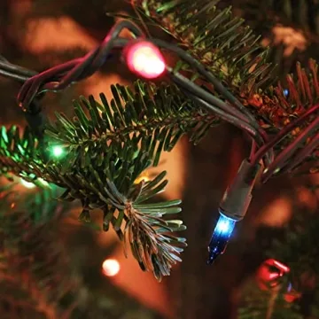 Dazzle Bright 30FT Christmas Mini String Lights - 150 Bulbs