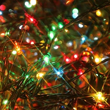 Dazzle Bright 30FT Christmas Mini String Lights - 150 Bulbs
