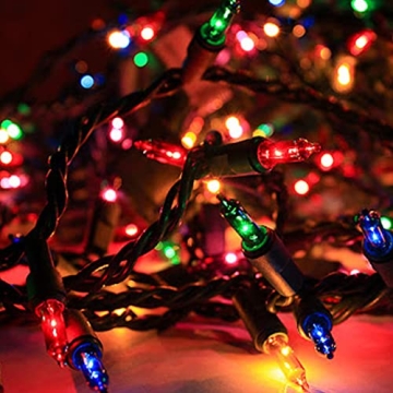 Dazzle Bright 30FT Christmas Mini String Lights - 150 Bulbs