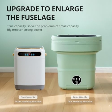 Portable Washing Machine for Small Spaces and Travel - 16L Size