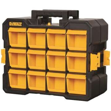 Dewalt Flip Bin Organizer for Small Parts Storage