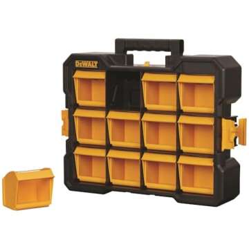Dewalt Flip Bin Organizer for Small Parts Storage