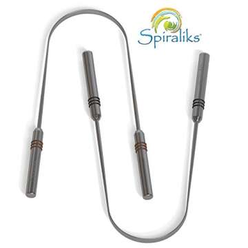Metal Stainless Steel Tongue Cleaner Scrapers Set of 2 for All Ages