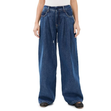 Stylish Lioness Slouched Tie Up Jeans for Women