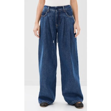 Stylish Lioness Slouched Tie Up Jeans for Women