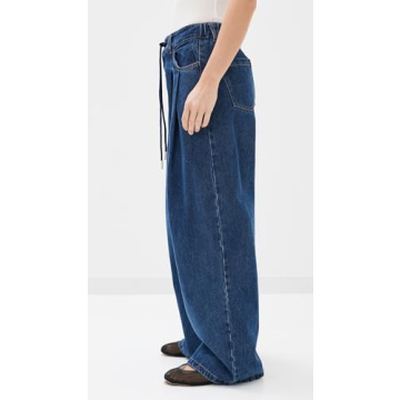 Stylish Lioness Slouched Tie Up Jeans for Women