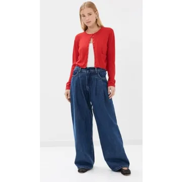 Stylish Lioness Slouched Tie Up Jeans for Women