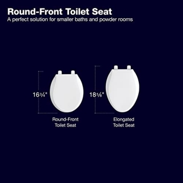 KOHLER Stonewood Quiet-Close Toilet Seat for Elegant Bathrooms