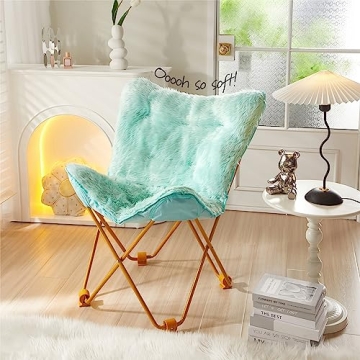 Stylish Urban Lifestyle Mongolian Butterfly Chair Mint