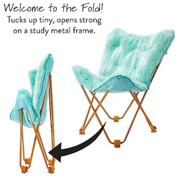 Stylish Urban Lifestyle Mongolian Butterfly Chair Mint