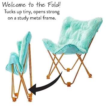 Stylish Urban Lifestyle Mongolian Butterfly Chair Mint