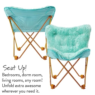 Stylish Urban Lifestyle Mongolian Butterfly Chair Mint