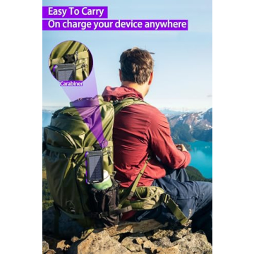 WONGKUO Solar Power Bank - 36800mAh Fast Charger