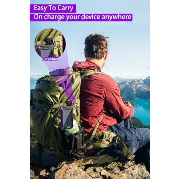 WONGKUO Solar Power Bank - 36800mAh Fast Charger