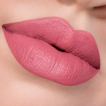 Laced Up Nude Mauve Pink Liquid Lipstick by ella+mila