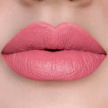 Laced Up Nude Mauve Pink Liquid Lipstick by ella+mila