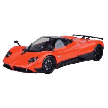 Pagani Zonda F Orange 1/18 Diecast Car Model by Motormax 79159or