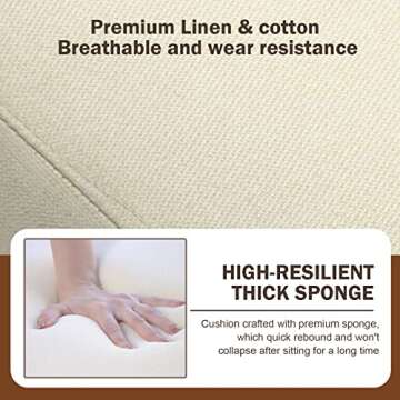 WACASA Accent Chair Mid-Century Modern Comfort