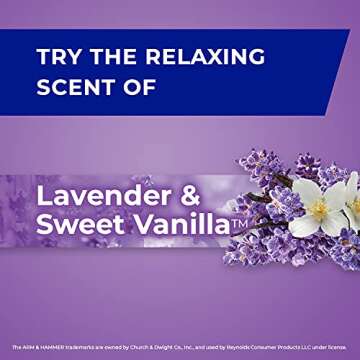 Hefty Lavender Scented Small Garbage Bags - 4 Gallon, 26 Count