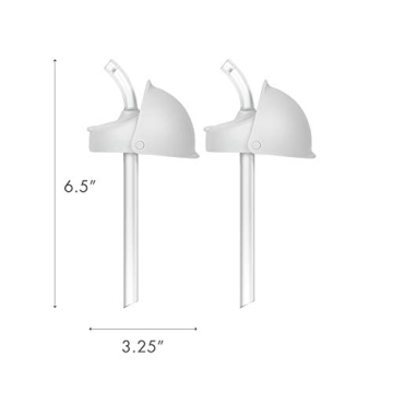 Boon Nursh Silicone Straw Lid for Convenient Sippy Cups