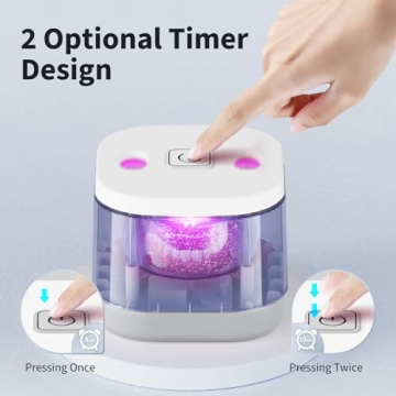 Advanced Ultrasonic Retainer Cleaner for Dental Appliances and Jewelry