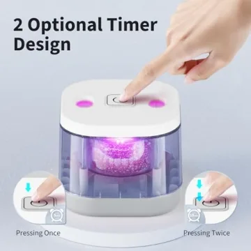 Advanced Ultrasonic Retainer Cleaner for Dental Appliances and Jewelry