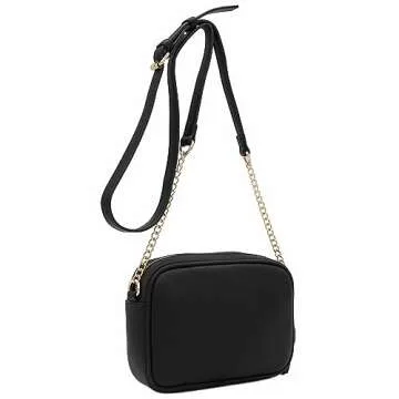 FashionPuzzle Chevron Quilted Crossbody Bag - Stylish & Practical