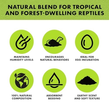 Zilla Organic Bedding for Frogs and Reptiles - 24 Quart